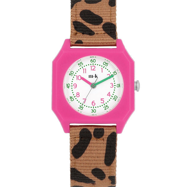 KatyAlphaShop [Official Import] Mini Kyomo MK46 Taxi Brousse Leo Kids NATO Watch