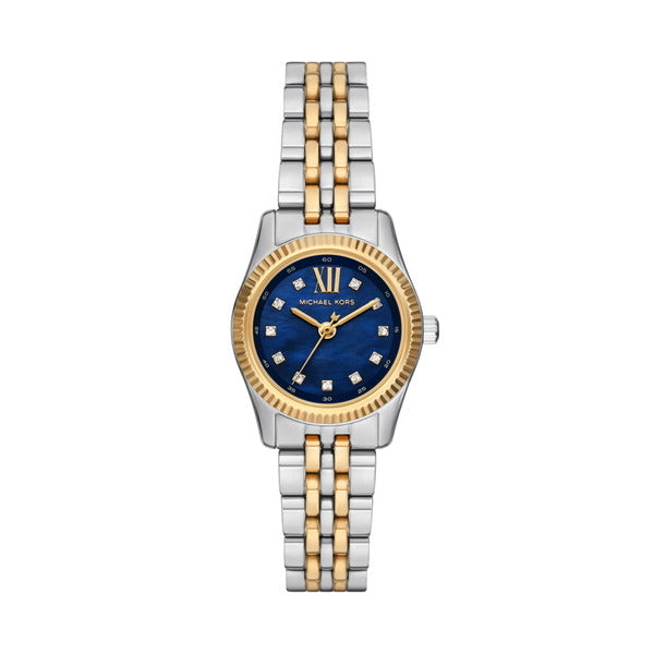 Official Michael Cores MK4865 Lexington Mother of Pearl Dial Women's Metal Watch