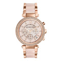 Official Michael Cores MK5896 (Parker) Chronograph Women's Metal Watch