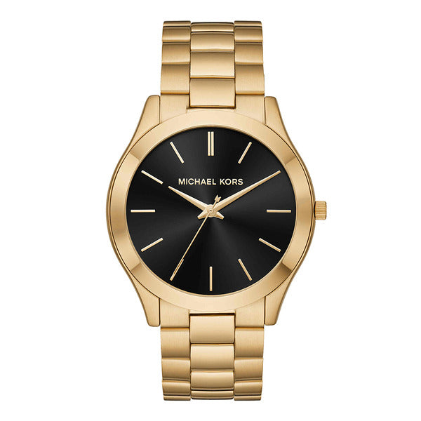 Official Michael CORS MK8621 (Runway) Runway Slim Men's Metal Watch
