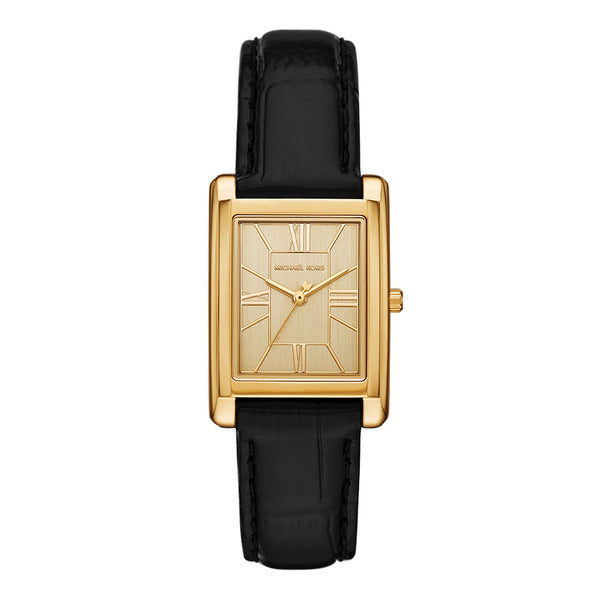 Michael Kors MK4965 (Essex) Exe Square Women Leather Watch