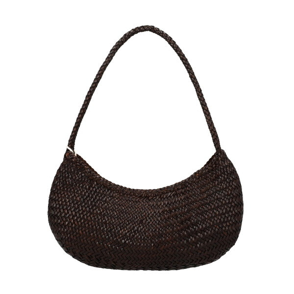 DragonsDiffusion 8020 DARK BROWN Nova Luna Shoulder Bag