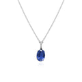 Pandora 390055C01 Timeless Sparkling Statement Halo Silver Necklace