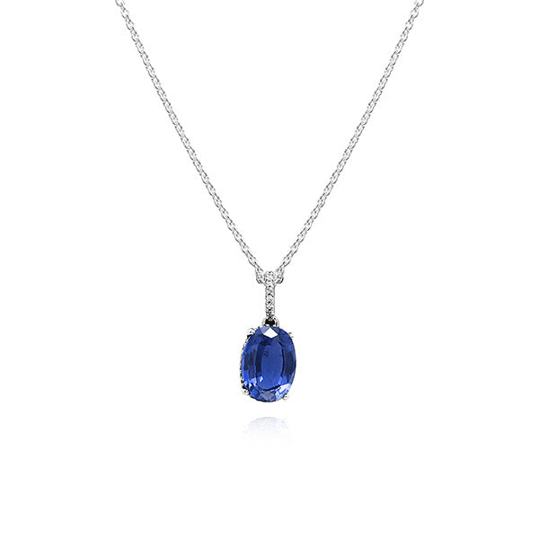 Pandora 390055C01 Timeless Sparkling Statement Halo Silver Necklace