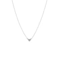 Pandora 393014C01 Timeless Triple Stone Heart Collier Silver Necklace