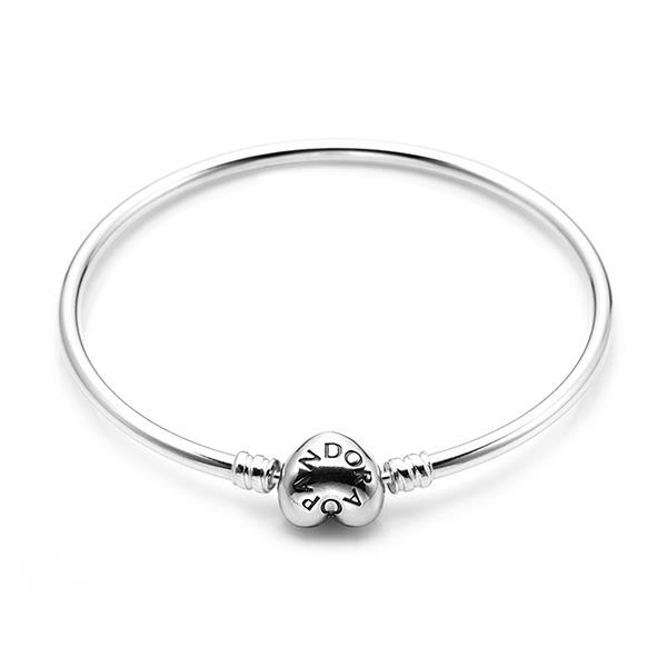 Pandora Moment Bangle 596268 Silver Bracelet