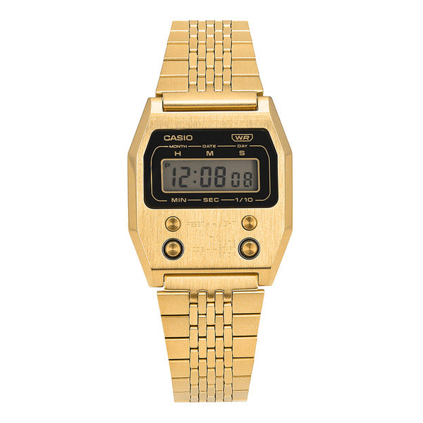 Casio A1100G-5DF (A1100G-5) digital vintage retro metal watch