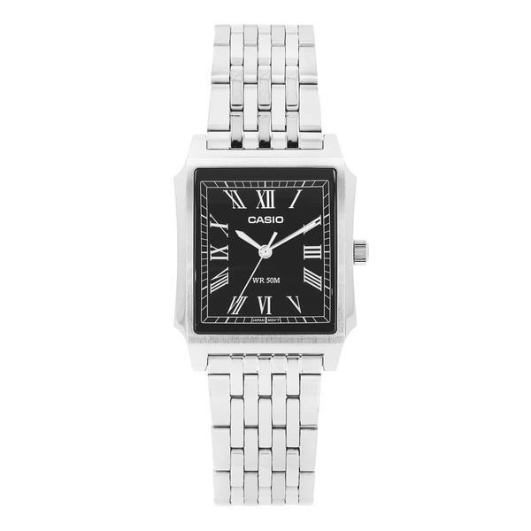 Casio MTP-B190D-1BVDF Analog Square Vintage Retro Metal Watch