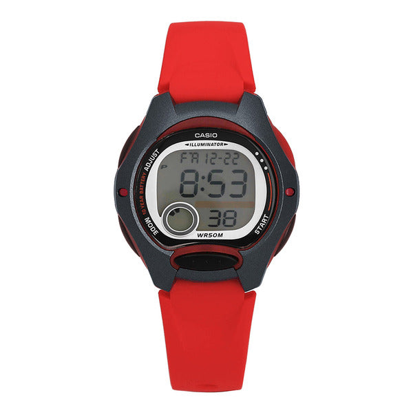 Casio LW-200-4AVDF (LW-200-4A) digital women's urethane watch