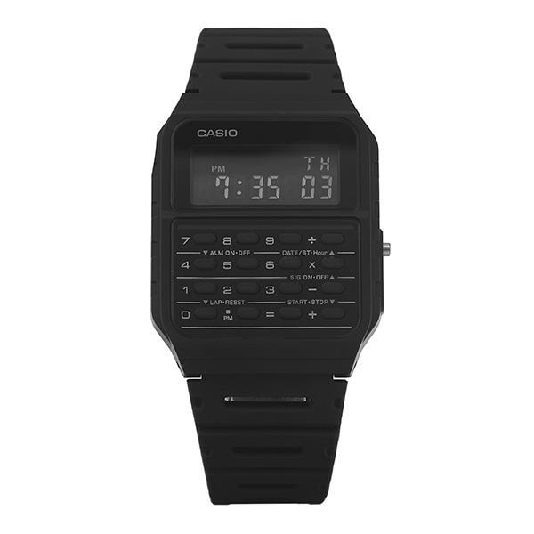 Casio CA-53WF-1BDF (CA-53WF-1B) Data Bank Digital Square Vintage Retro Shared Polyurethane Watch