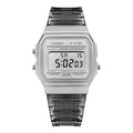 Casio F-91WS-8HDF (F-91WS-8) Digital Square Vintage Retro Transparent TPU Watch