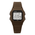 Casio W-800H-5AVDF (W-800H-5A) Digital Square Sports Military Mens Urethane Watch