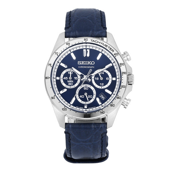 Seiko SBTR019 Spirit Chronograph Male Leather Watch
