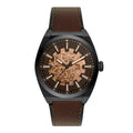Pasal ME3207 (Everett) Everett Skeleton Male Leather Watch