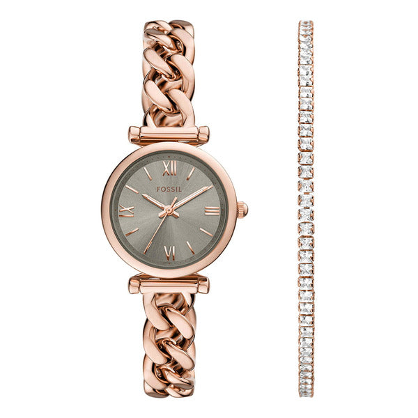 Pasal ES5378SET (Carlie) Cali Bracelet Set Women's Metal Watch