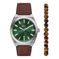 Pasal FS6080SET Everett bracelet set men's leather watch