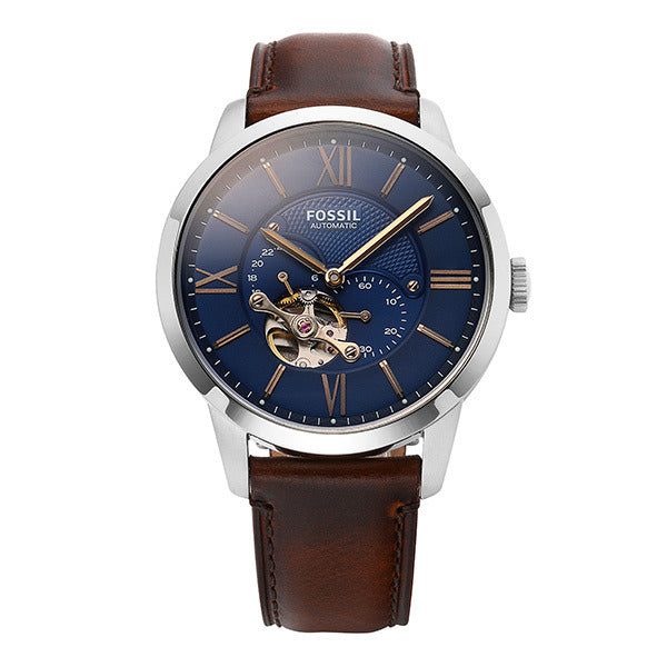 Pasal ME3110 (Townsman) Townsman Skeleton Male Leather Watch