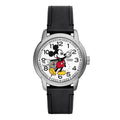 Pasal SE1111 (Mickey Mouse) shared leather watch