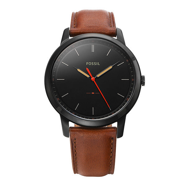Faspel FS5305 (Minimalist Slim) Minimalist Slim Men's Leather Watch