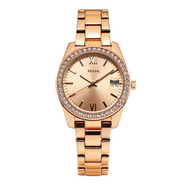 Official Fossil ES4318 Scarlette Mini Women's Metal Watch