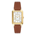 Pasal ES5307 (Raquel) Raquel Bone Square Women's Leather Watch