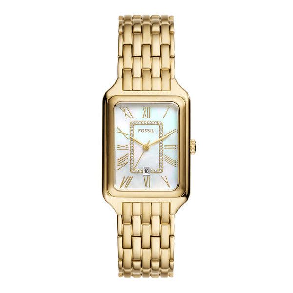 Pasal ES5304 (Raquel) Raquel bone square women's metal watch