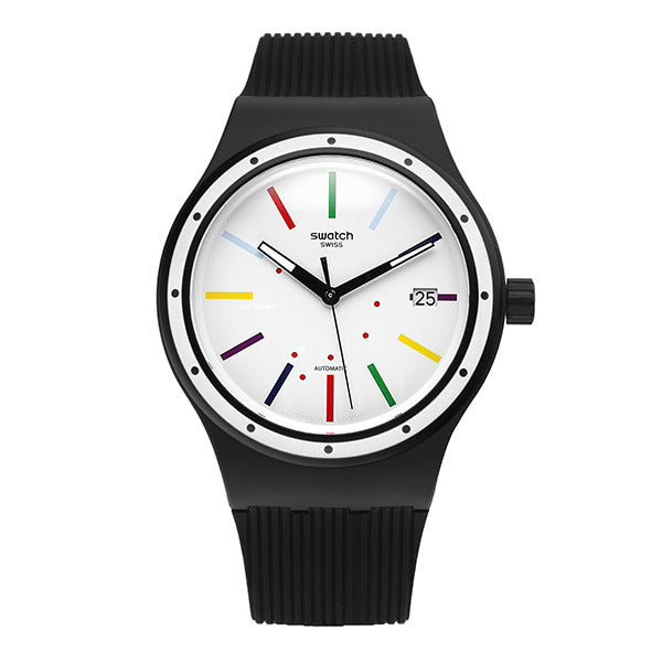 Swatch SUTB408 I LOVE YOUR FOLK SYSTEM COL-ORA public urethane watch