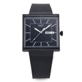 Swatch SO34B701 BIOCERAMIC WHAT IF BLACK AGAIN public urethane watch