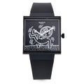 Swatch SO34Z103 Keith Haring Break Free Loose public urethane watch