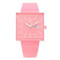 Swatch SO34P700 BIOCERAMIC WHAT IF ROSE women's urethane watch