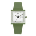 Swatch SO34G700 BIOCERAMIC WHAT IF GREEN women's urethane watch