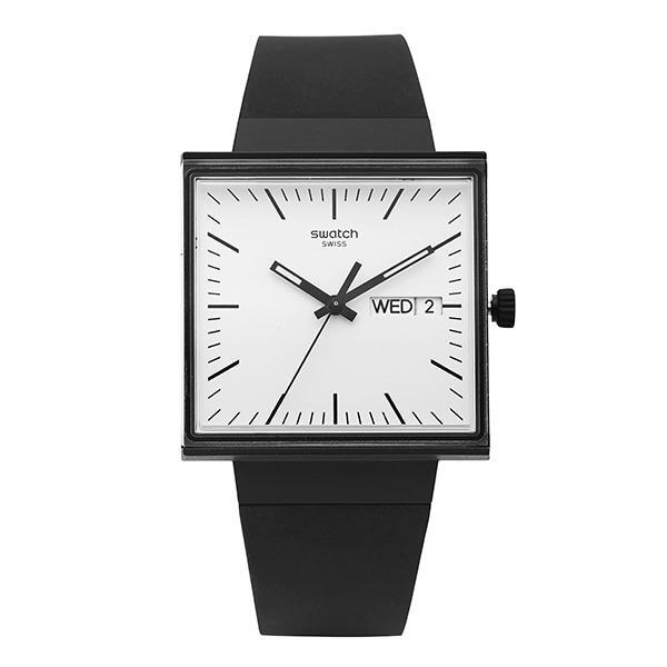 Swatch SO34B700 BIOCERAMIC WHAT IF BLACK public urethane watch