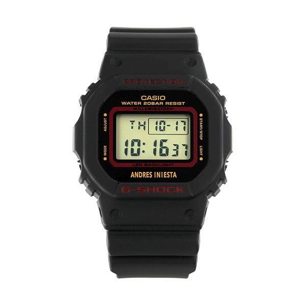 Zissi DW-5600AI-1DR (DW-5600AI-1) 5600 Series Digital Square Sports Military Andrés Iniesta Collabor