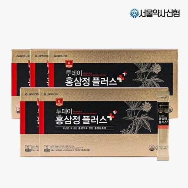 SeoulPharmSociety Ginseng Plus 60pack 5set