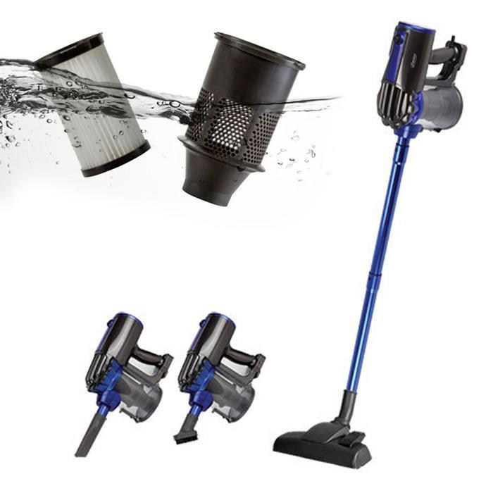 All-in-One School Market Krueger 1985 Portable Cleaner HEPA Filter Handheld Combination Stick Vacuum