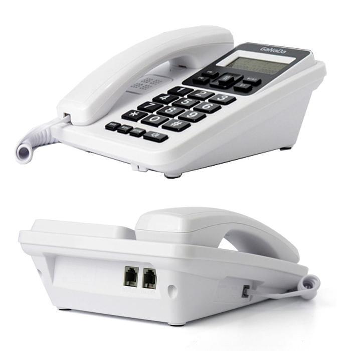 All-in-one School Market Kanada210 White Dialing Phone Business Use Card Connection (35407271)
