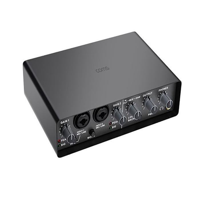 LuckyTuesday Coms 2-channel audio interface 3D stereophonic recording left-right sound source separa