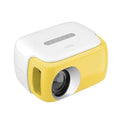 LuckyTuesday LED beam projector small 1000 lumens HDMI USB AV player 640x360 1080P