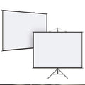 LuckyTuesday Coms beam projector oval screen 100 inches 43 ratio large (40942233)