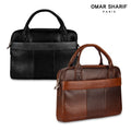 Oma Sharif Men's Business Briefcase Document Bag OS525M