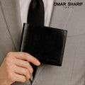 Omasharif Natural Grain Genuine Leather Men's Wallet OS6557