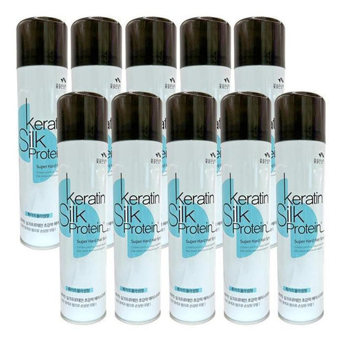 Achy&J Come On Flower-Man Keratin Silk Protein Powerful Damaged Hair Spray White Blossom 300ml 10 pi