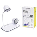 BlueSky Compound LED Stand Piccolo 3IN1 15W Wireless Charging Compatible Bluetooth Speaker (CW-CSL50