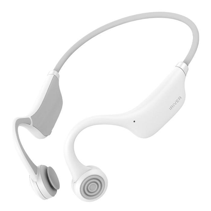 Blue Sky Iriver Bone Conduction Earphone Multi Pairing Bone Conduction Earphone (White) (IRIVER IBC-