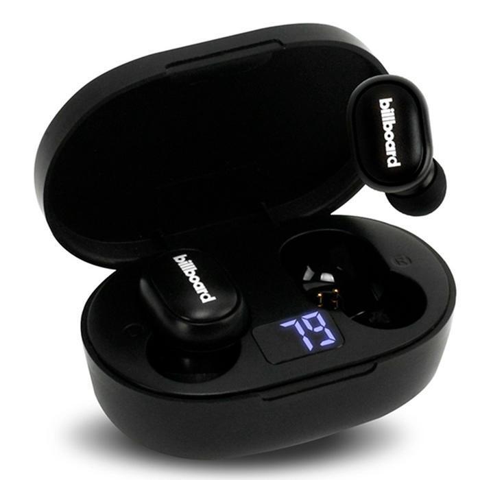 Pusol Billboard Bluetooth Earphones Wireless Earphones (S001) (Black) (47363259)