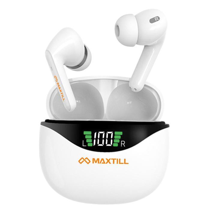 Pureunsol Maxsteel Earphone Bluetooth V5.4 TWS Wireless Earphone White MW-BTAE20 ANC 49532767