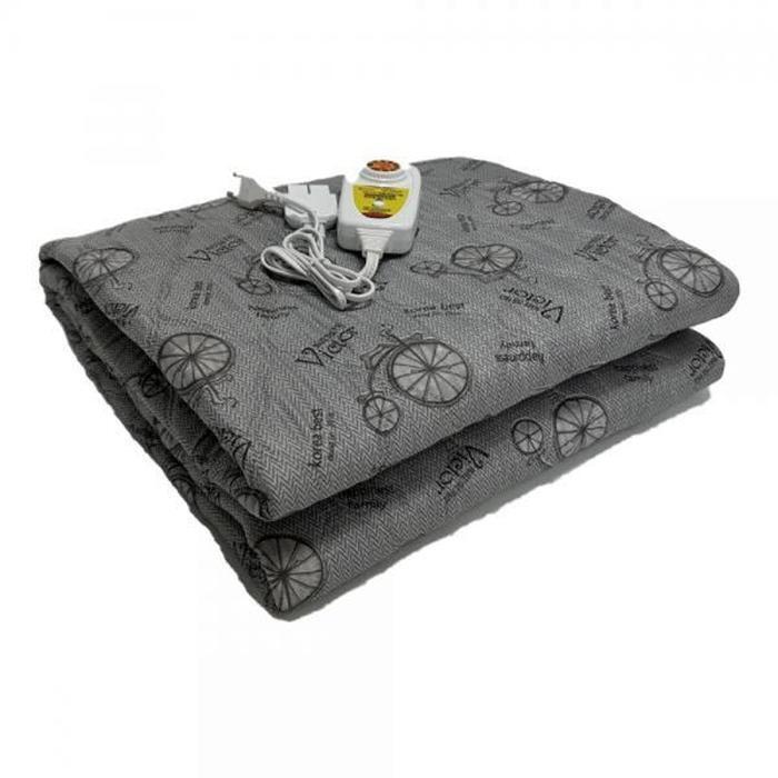 Echo Partner Large Electric Blanket Modern Bicycle Premium Model 135x180 (37693066)
