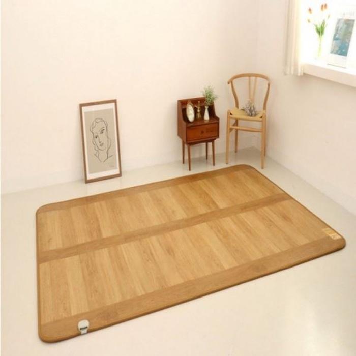 EcoPartner Matt Warm Floor Electric Heated Carbon Solid Wood Plank (37694063)