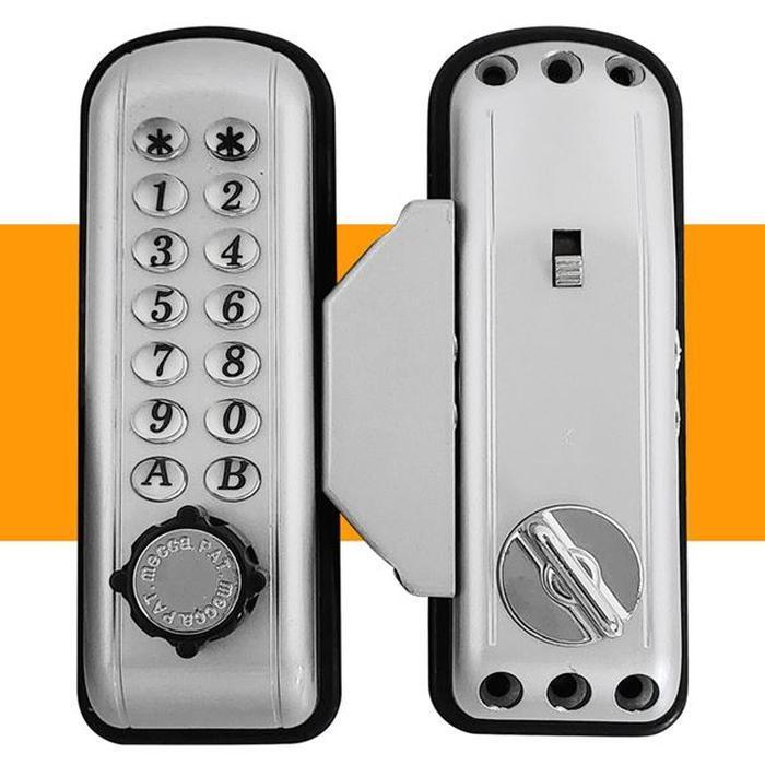 EcoPartner Mechanical Door Numbering System Manual Number Key Manual Lock Bulldog (37712930)