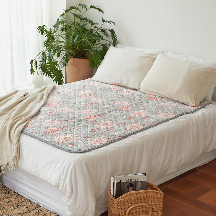 S.H.I.One Microfiber Electric Mat Bordeaux Bed Electric Heating Blanket (43255919)
